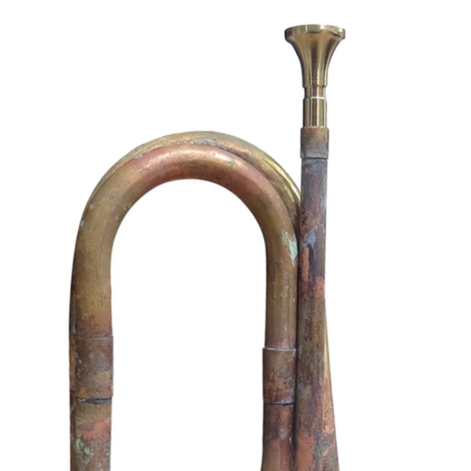 Musical Instrument Bugle - بوق عازف مع قطعة الفم بطول